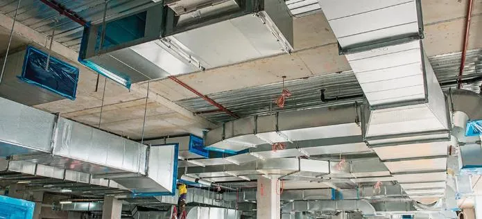 HVAC ductwork system