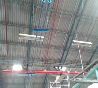 Sprinkler pipe work
